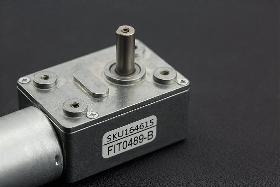 Turbo Metal Gear Worm Motor (6V 40RPM 10kg/cm) - Image 2