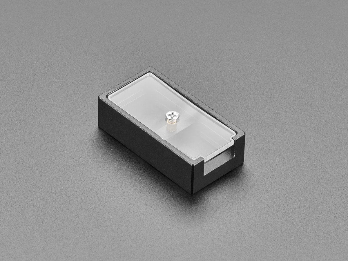 Two Key Black Aluminum Keypad Shell Enclosure (MX Compatible Switches) - Image 2