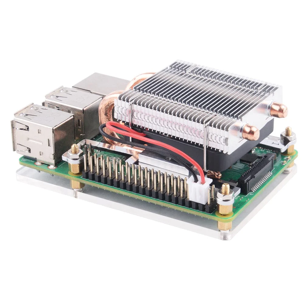 Type B Low-Profile ICE Tower Raspberry Pi 4 Cooler [Discontinued] - Image 2