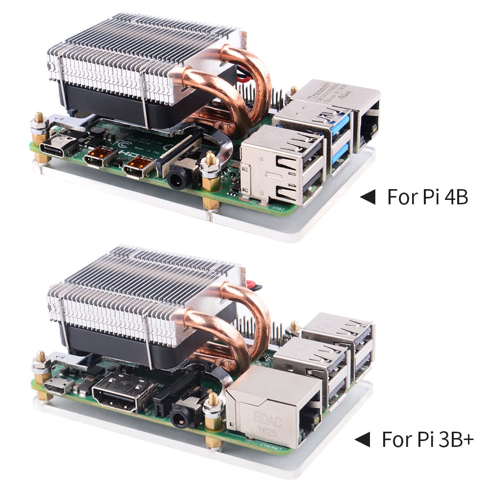 Type B Low-Profile ICE Tower Raspberry Pi 4 Cooler [Discontinued] - Image 4