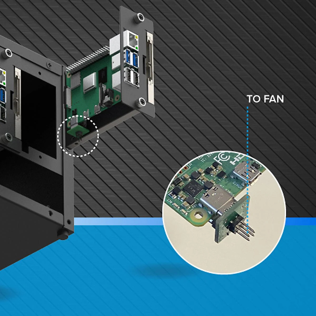 Uctronics Complete Enclosure for Raspberry Pi Clusters V3.0 - Image 5