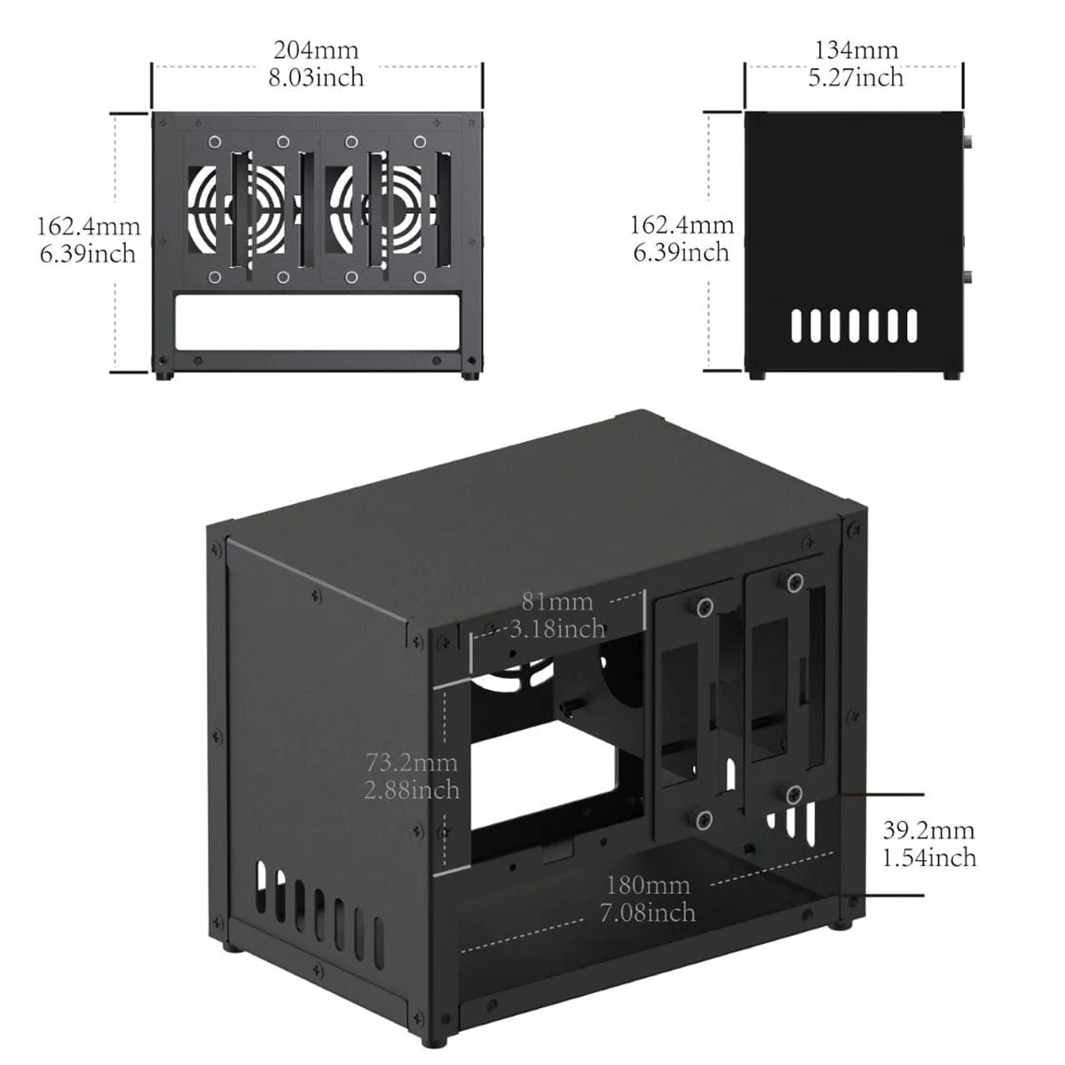 Uctronics Complete Enclosure for Raspberry Pi Clusters V3.0 - Image 6