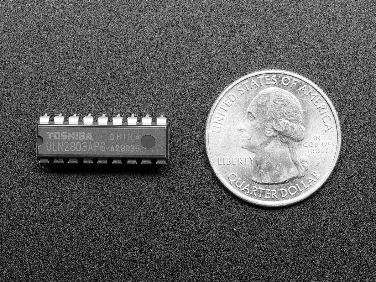ULN2803: 8 Channel Darlington Driver (Solenoid/Unipolar Stepper) (ULN2803A) - Image 2