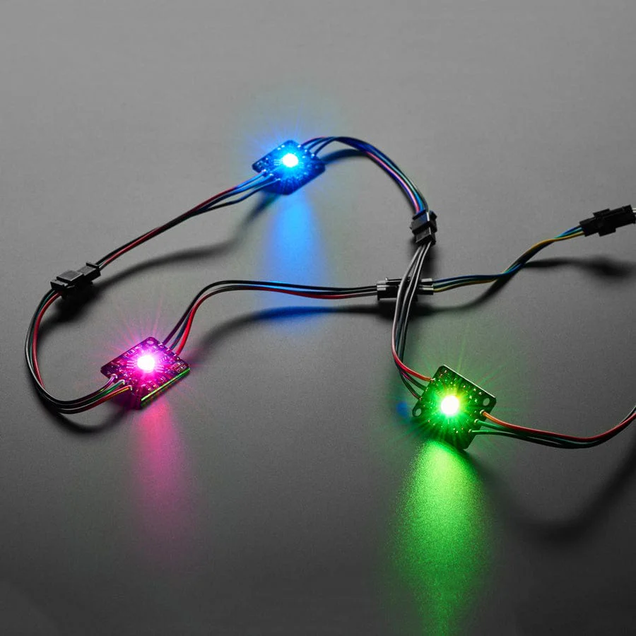 Ultra Bright 3 Watt Chainable NeoPixel LED (WS2811) - Image 2