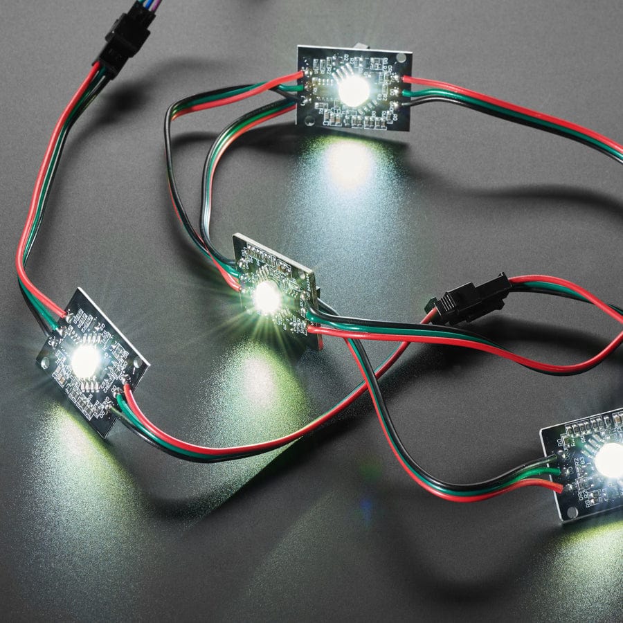 Ultra Bright 4 Watt Chainable RGBW NeoPixel LED - Cool White - ~6000K - Image 2