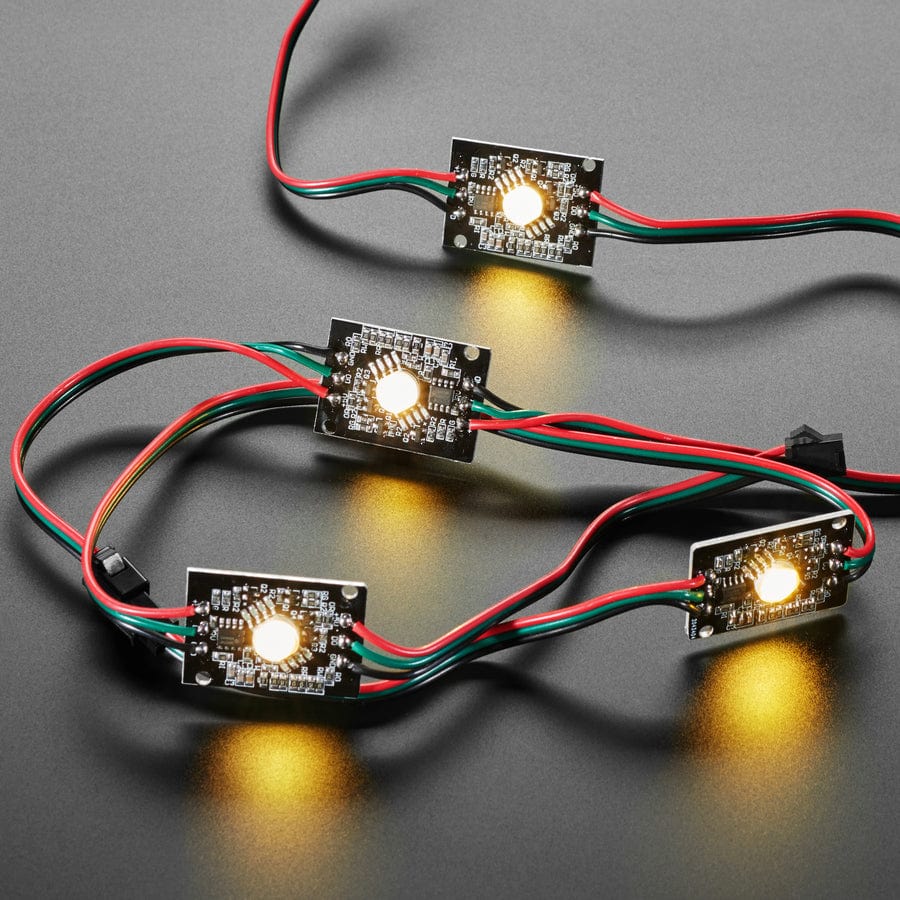 Ultra Bright 4 Watt Chainable RGBW NeoPixel LED - Warm White - ~3000K - Image 2