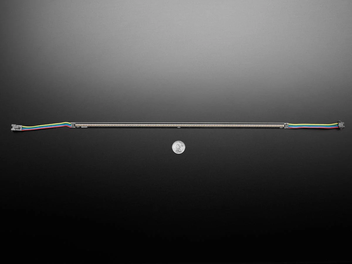 Ultra High Density DotStar LED PCB Bar - 128 LEDs [Discontinued] - Image 2