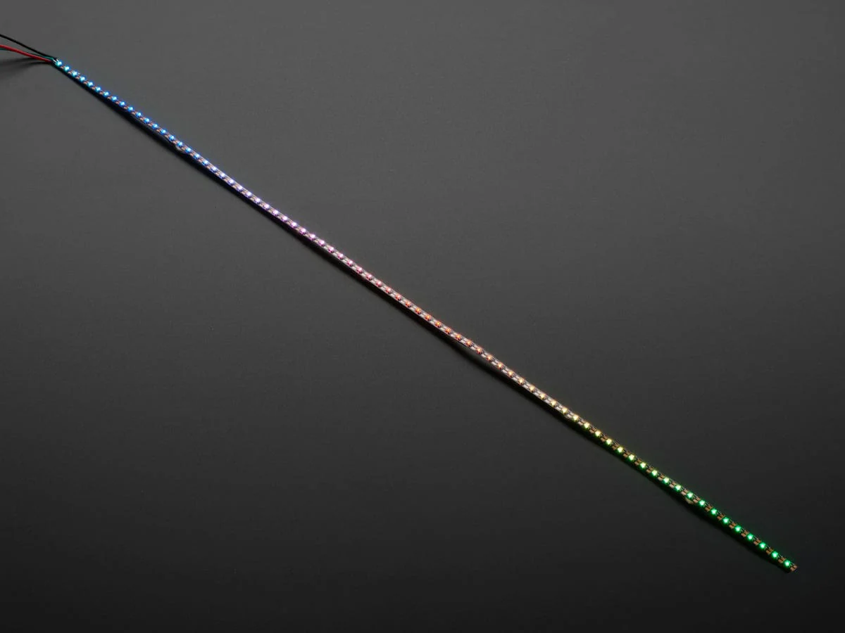 Ultra Skinny NeoPixel 1515 LED Strip 4mm wide (0.5 meter long - 75 LEDs) - Image 6