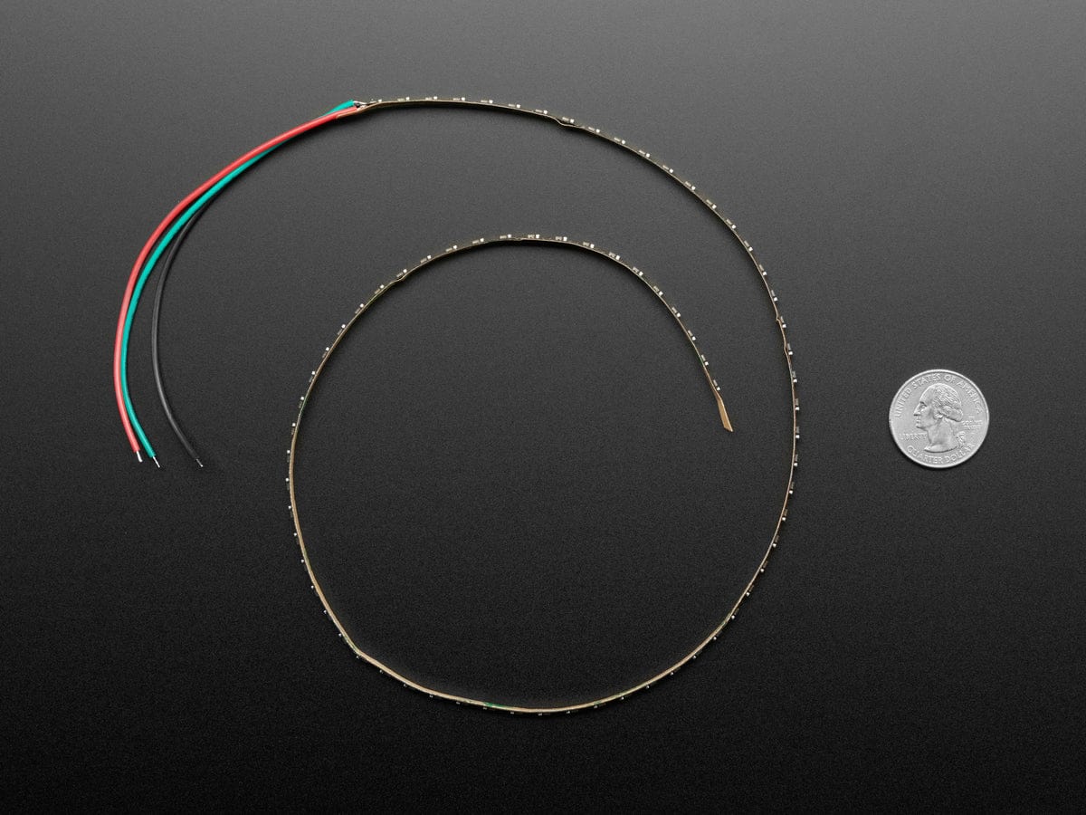 Ultra Skinny NeoPixel 1515 LED Strip 4mm wide (0.5 meter long - 75 LEDs) - Image 7