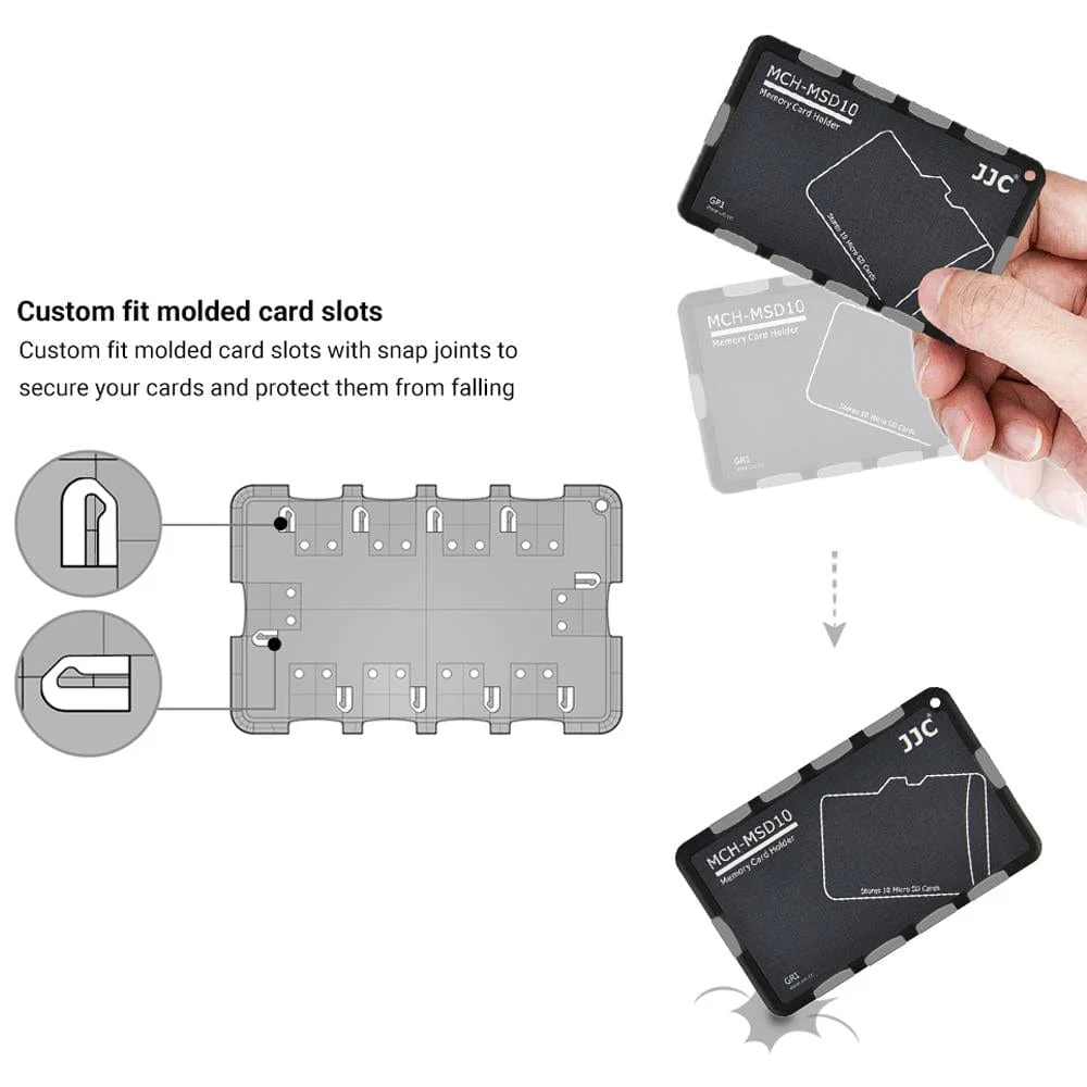 Ultra-thin 10-Slot MicroSD Card Holder - Image 5