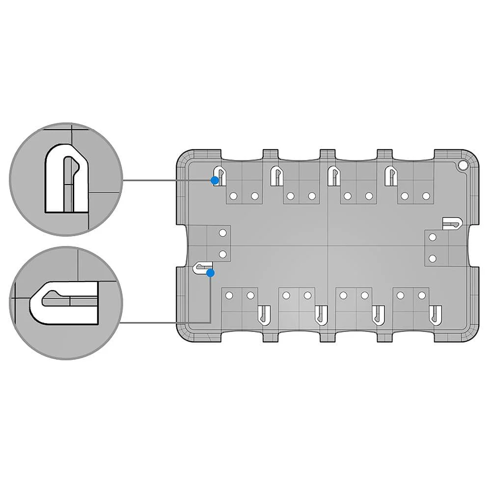 Ultra-thin 10-Slot MicroSD Card Holder - Image 7
