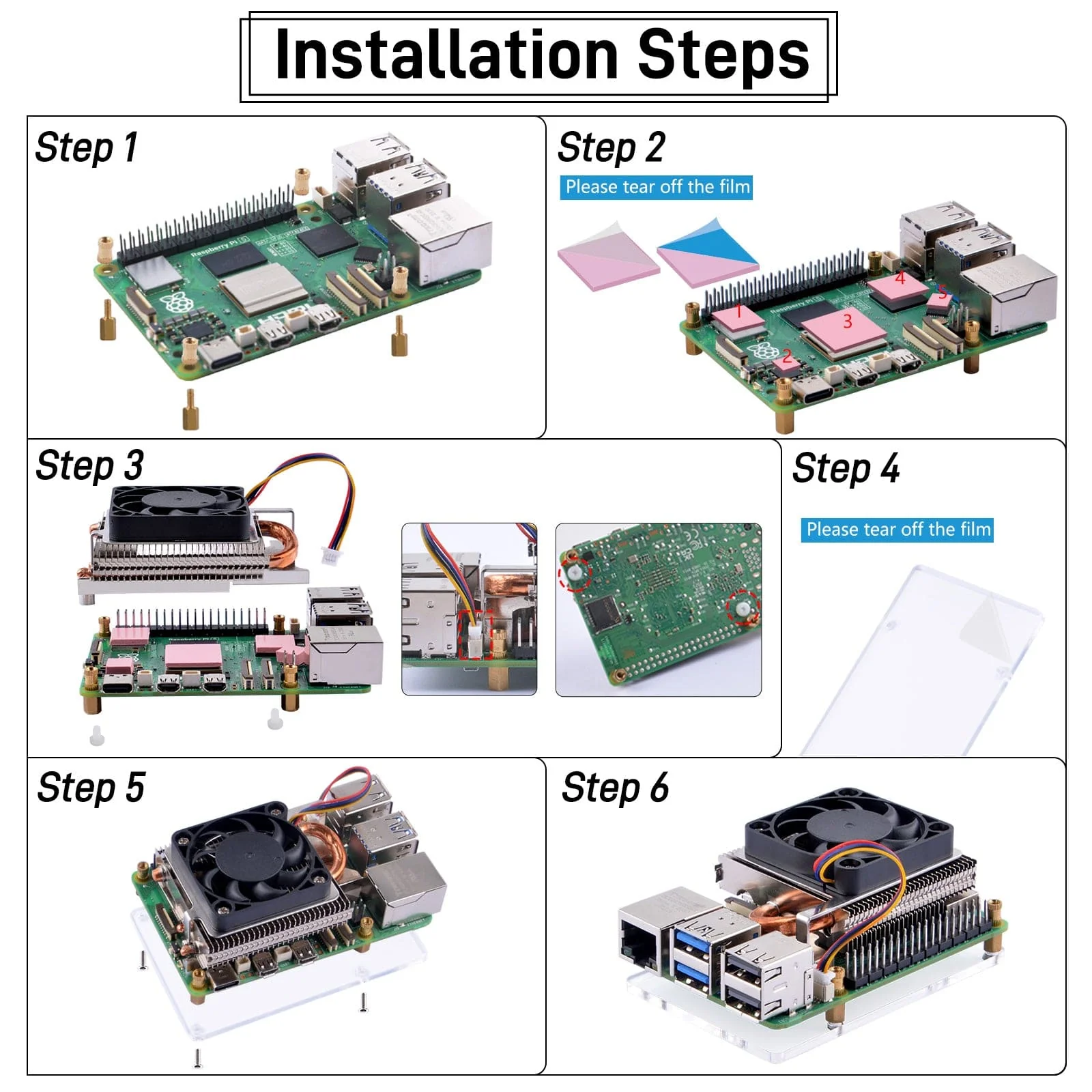 Ultra-thin ICE Tower Cooler for Raspberry Pi 5 - Image 5