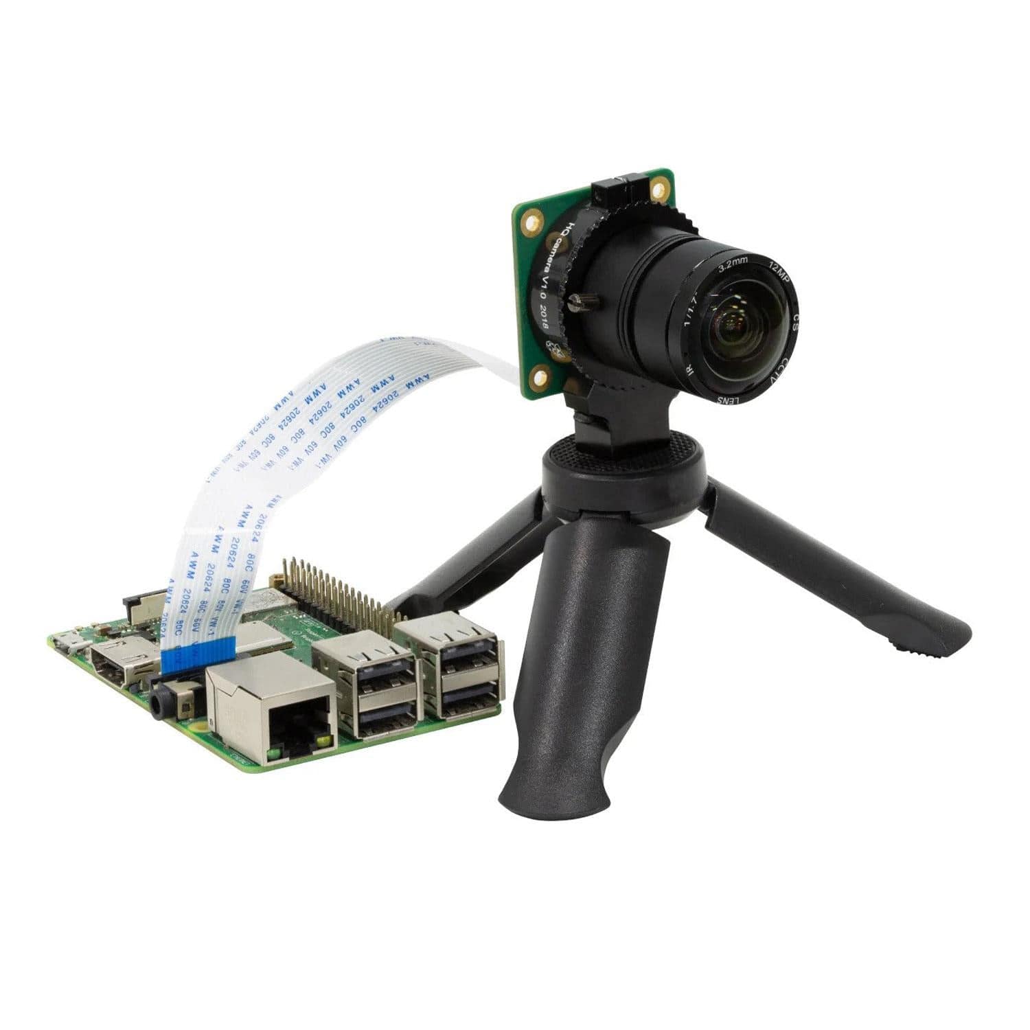 Ultra Wide-Angle CS-Mount Lens for Raspberry Pi HQ Camera - 3.2mm Focal Length - Image 3