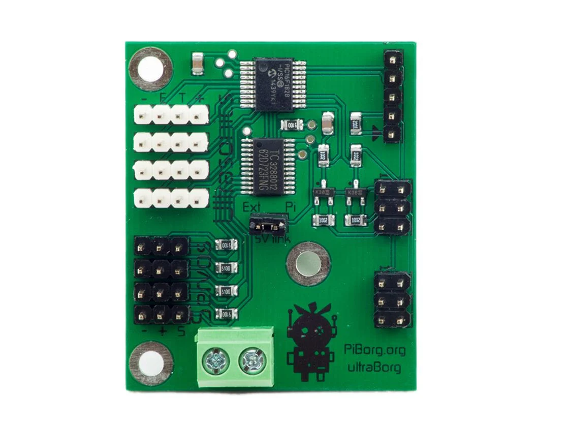 UltraBorg - PWM Servo Control with Ultrasonic Sensor Support [Discontinued] - Image 2