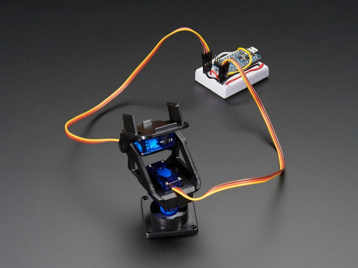 Unassembled Mini Pan-Tilt Kit (Without Micro Servos) - Image 2