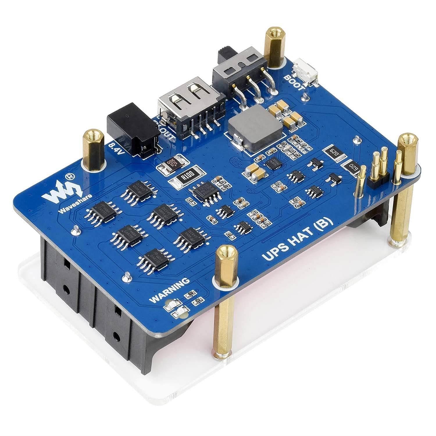 Uninterruptible Power Supply UPS HAT (B) for Raspberry Pi - Image 2