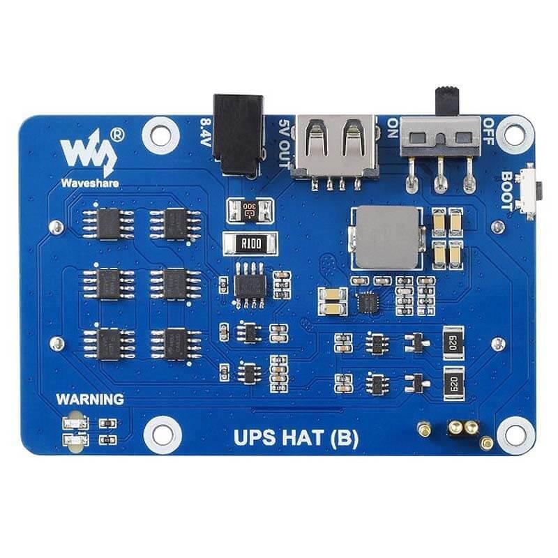 Uninterruptible Power Supply UPS HAT (B) for Raspberry Pi - Image 4