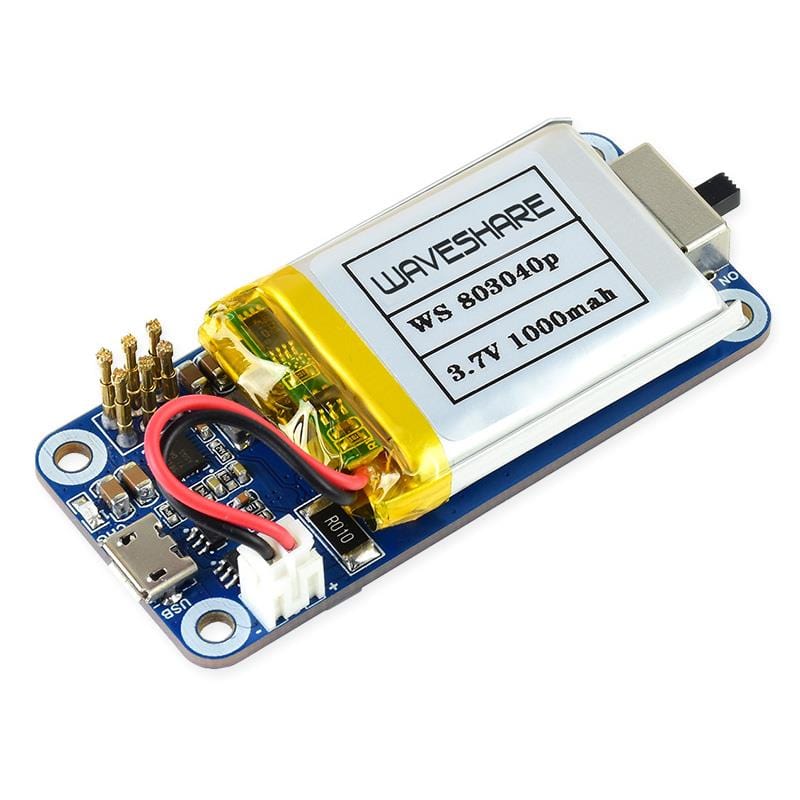 Uninterruptible Power Supply UPS HAT for Raspberry Pi Zero
