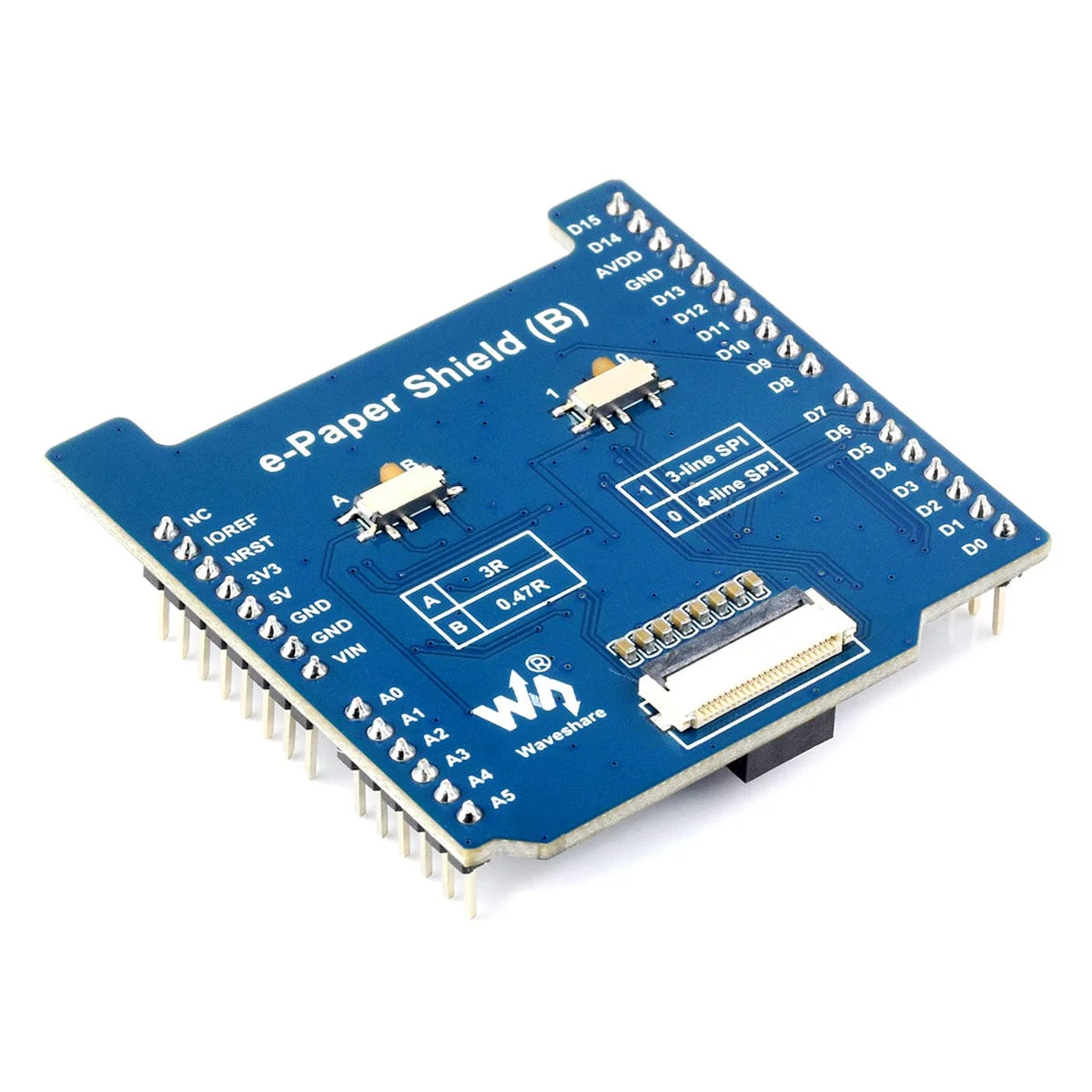 Universal ePaper Driver Shield (B) for Arduino - Image 2