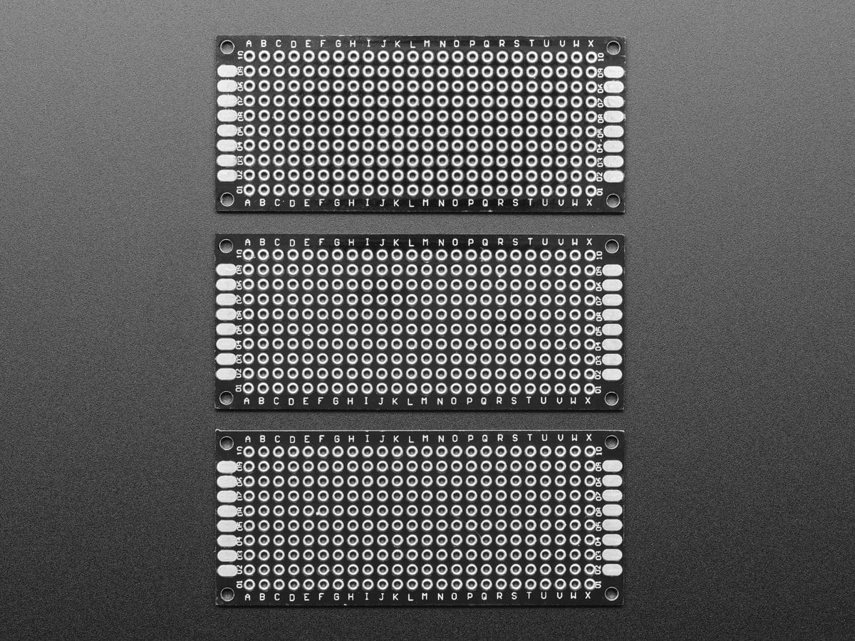 Universal Proto-board PCBs 3cm x 7cm - 3 Pack - Image 2