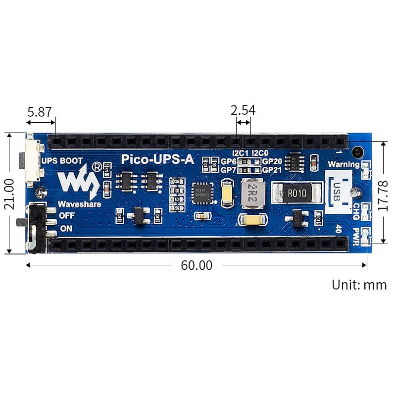UPS Module for Raspberry Pi Pico (14500) - Image 5