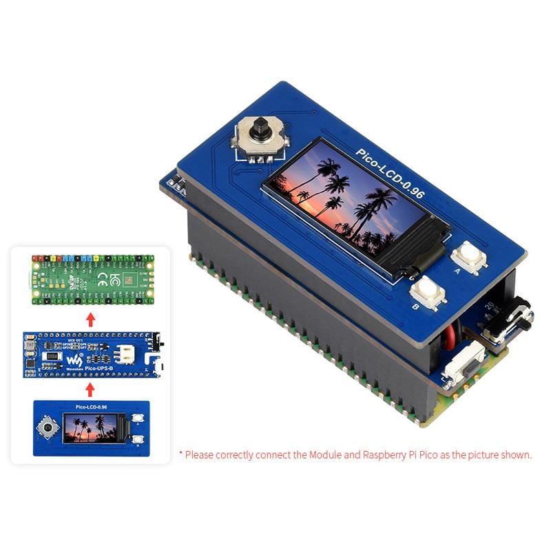 UPS Module for Raspberry Pi Pico with 600mAh LiPo Battery - Image 6