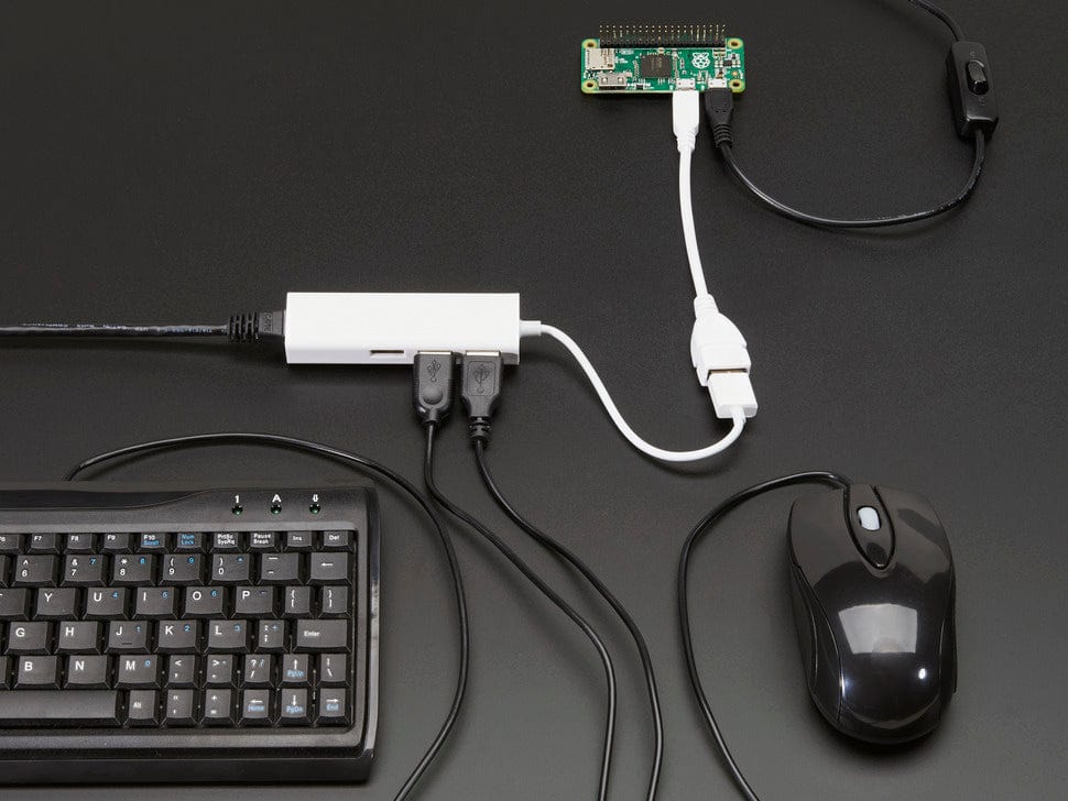 USB 2.0 and Ethernet Hub - 3 USB Ports and 1 Ethernet - Image 2
