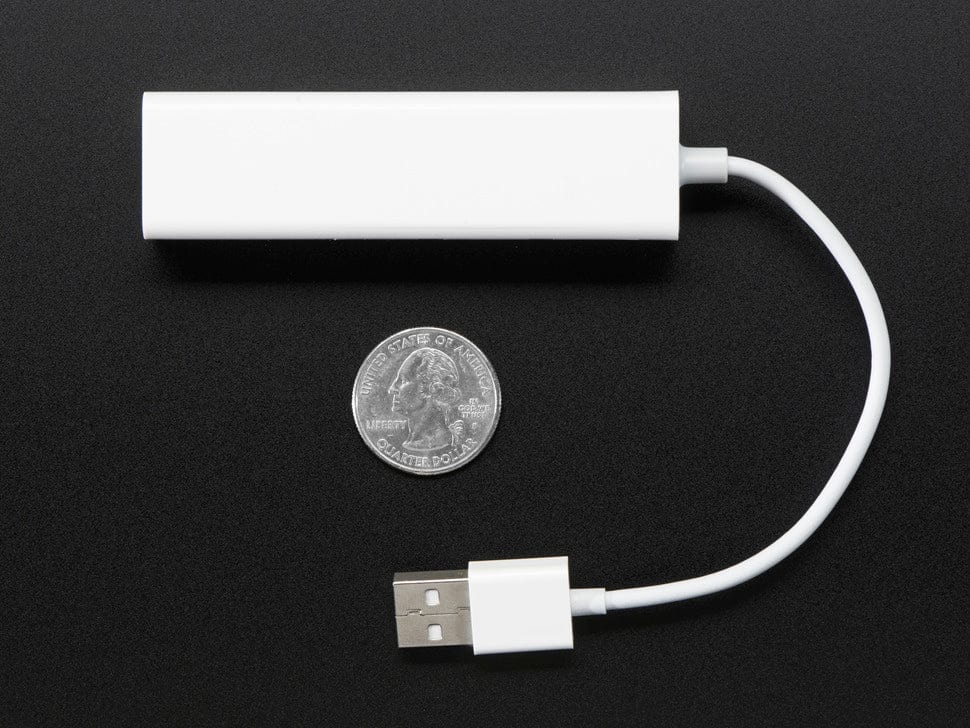 USB 2.0 and Ethernet Hub - 3 USB Ports and 1 Ethernet - Image 4