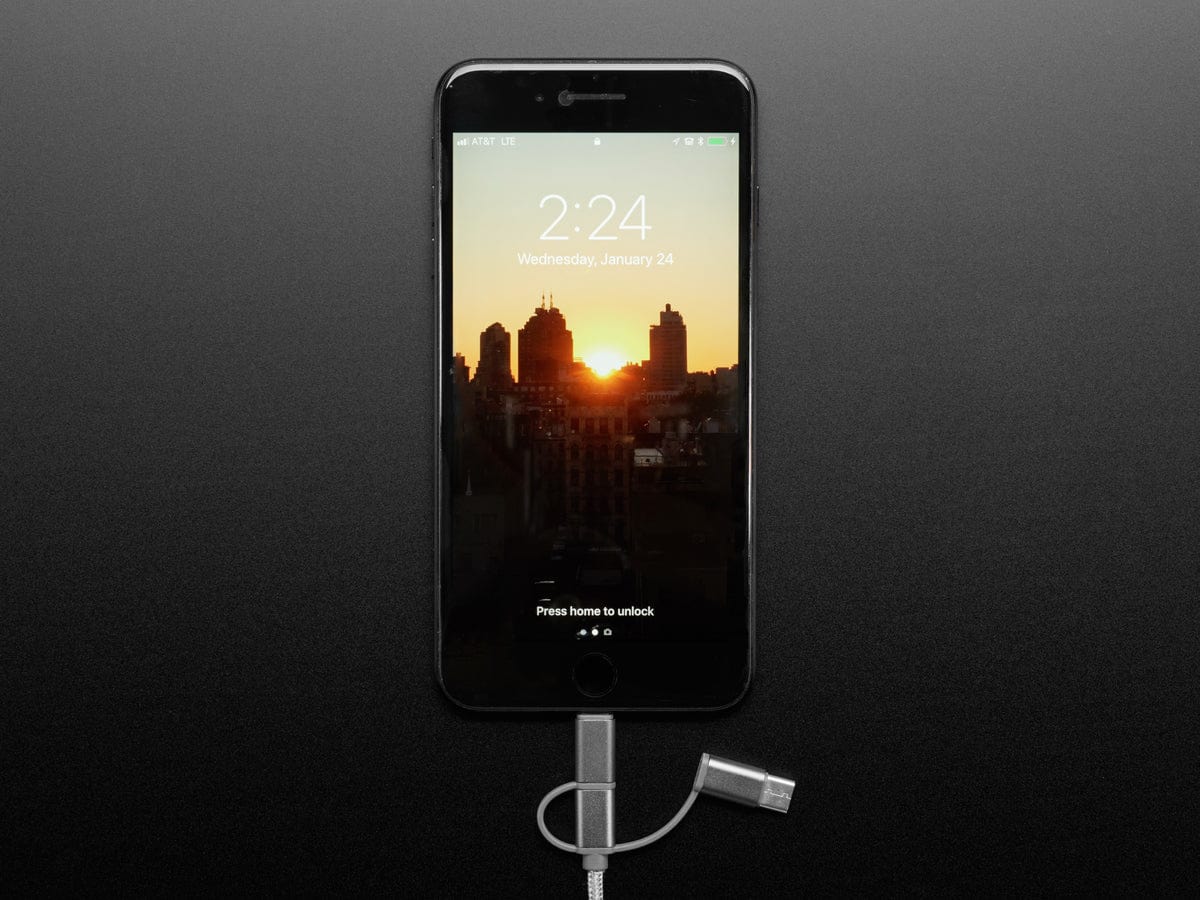 USB 3-in-1 Sync and Charge Cable - Micro B / Type-C / Lightning [Discontinued] - Image 8
