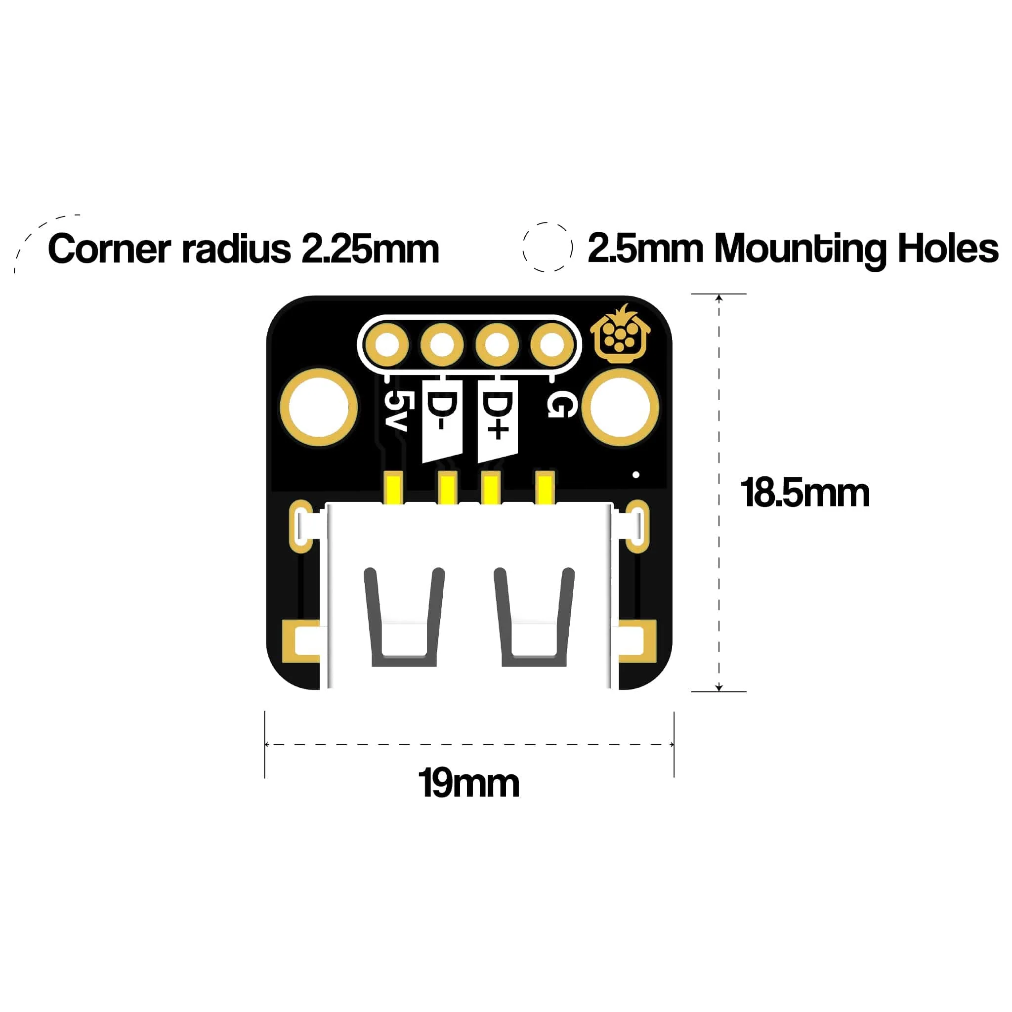 USB-A Breakout - Horizontal - Image 8