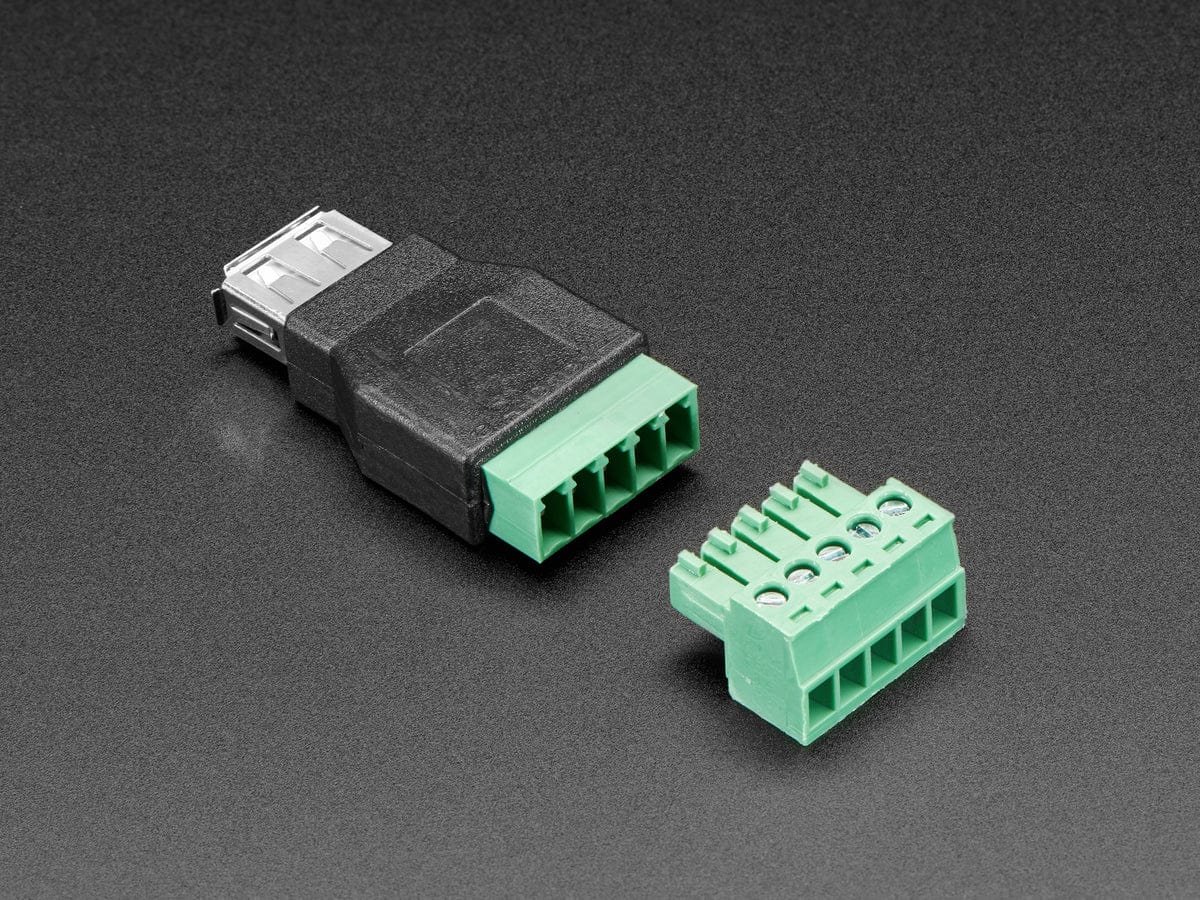 USB-A Female Socket to 5-pin Terminal Block - Image 3