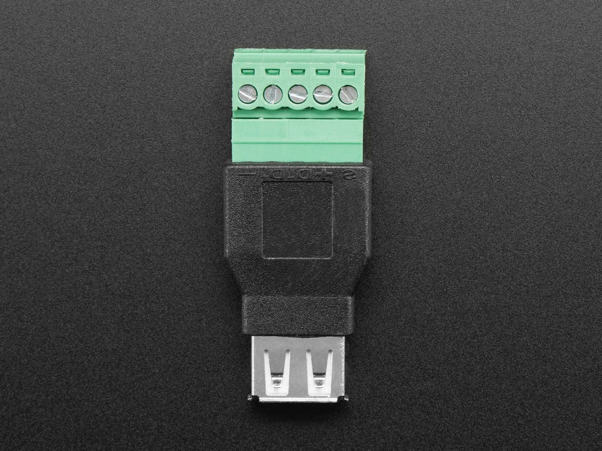 USB-A Female Socket to 5-pin Terminal Block - Image 4
