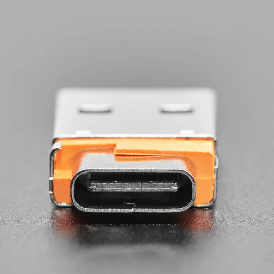 USB A Plug to USB C Jack Microadapter - Image 5