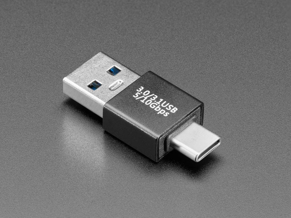 USB-A Plug to USB-C Plug Adapter - Image 2