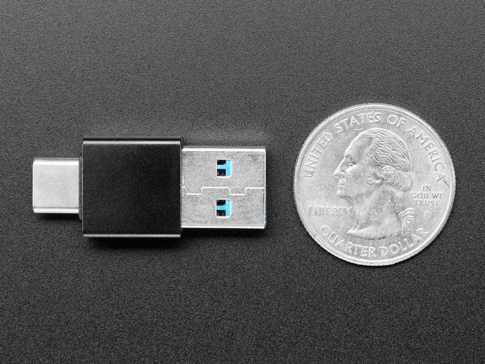 USB-A Plug to USB-C Plug Adapter - Image 4