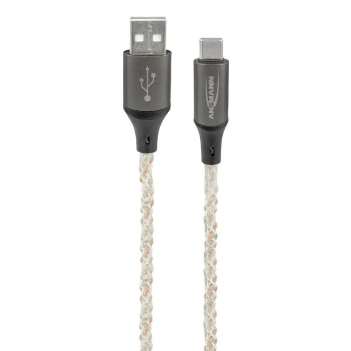 USB-A to USB Type-C cable with RGB LED Lighting (1m) - Image 7