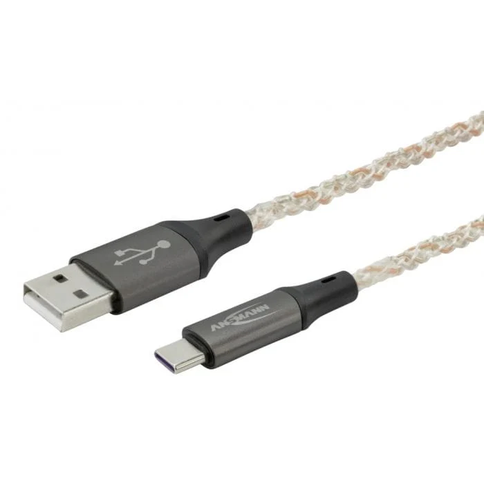 USB-A to USB Type-C cable with RGB LED Lighting (1m) - Image 8