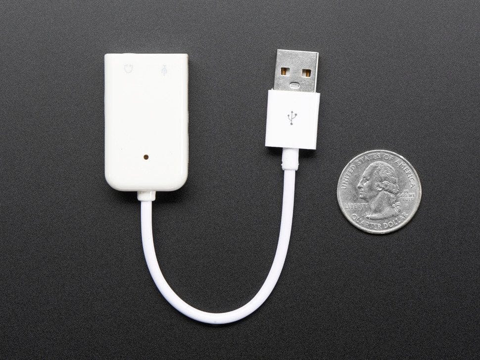 USB Audio Adapter - Works with Raspberry Pi - Image 3