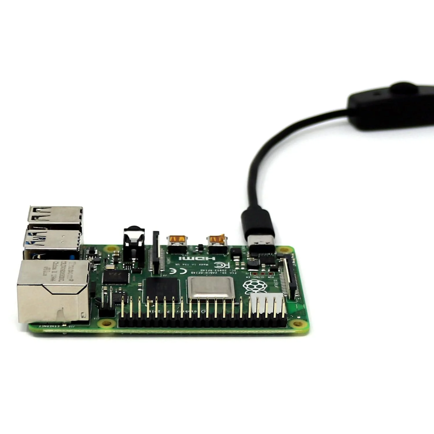 USB-C Cable with On/Off Switch for Raspberry Pi 4 - Image 5