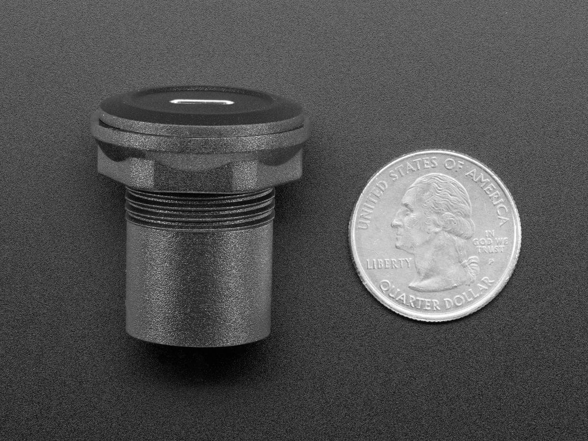 USB C Jack to Micro USB Jack Round Panel Mount Adapter - Image 5