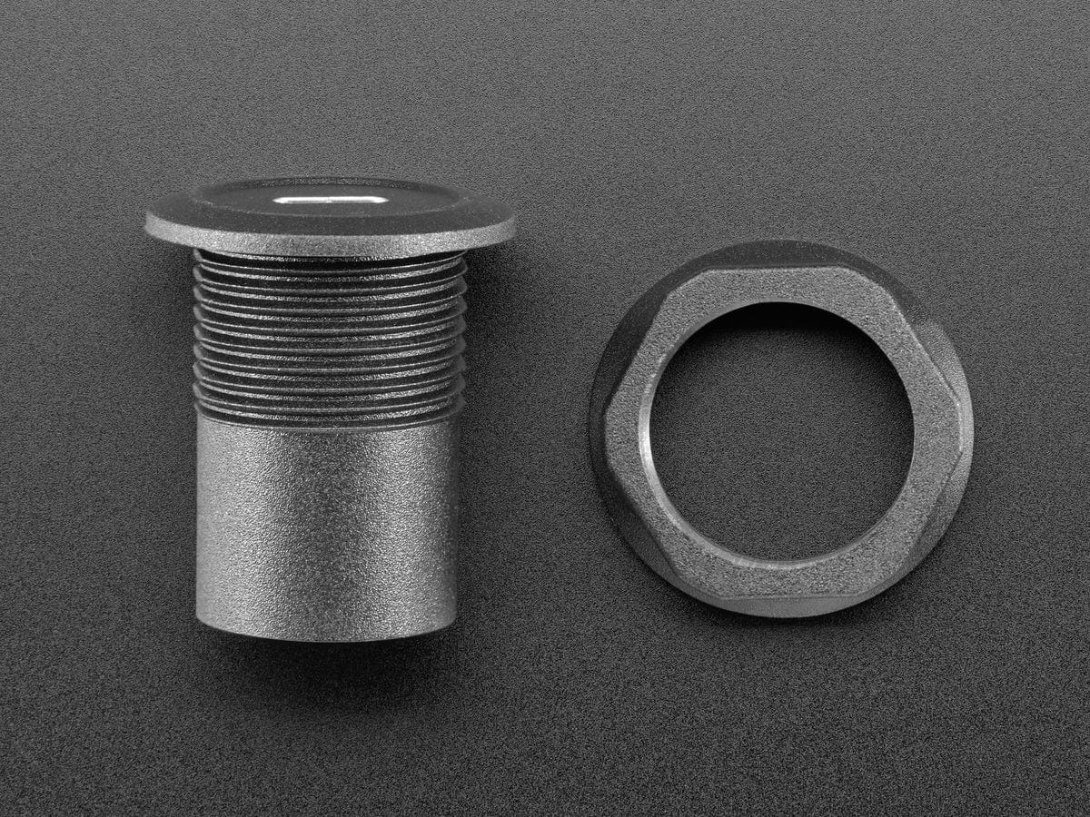 USB C Jack to USB C Jack Round Panel Mount Adapter - Image 4