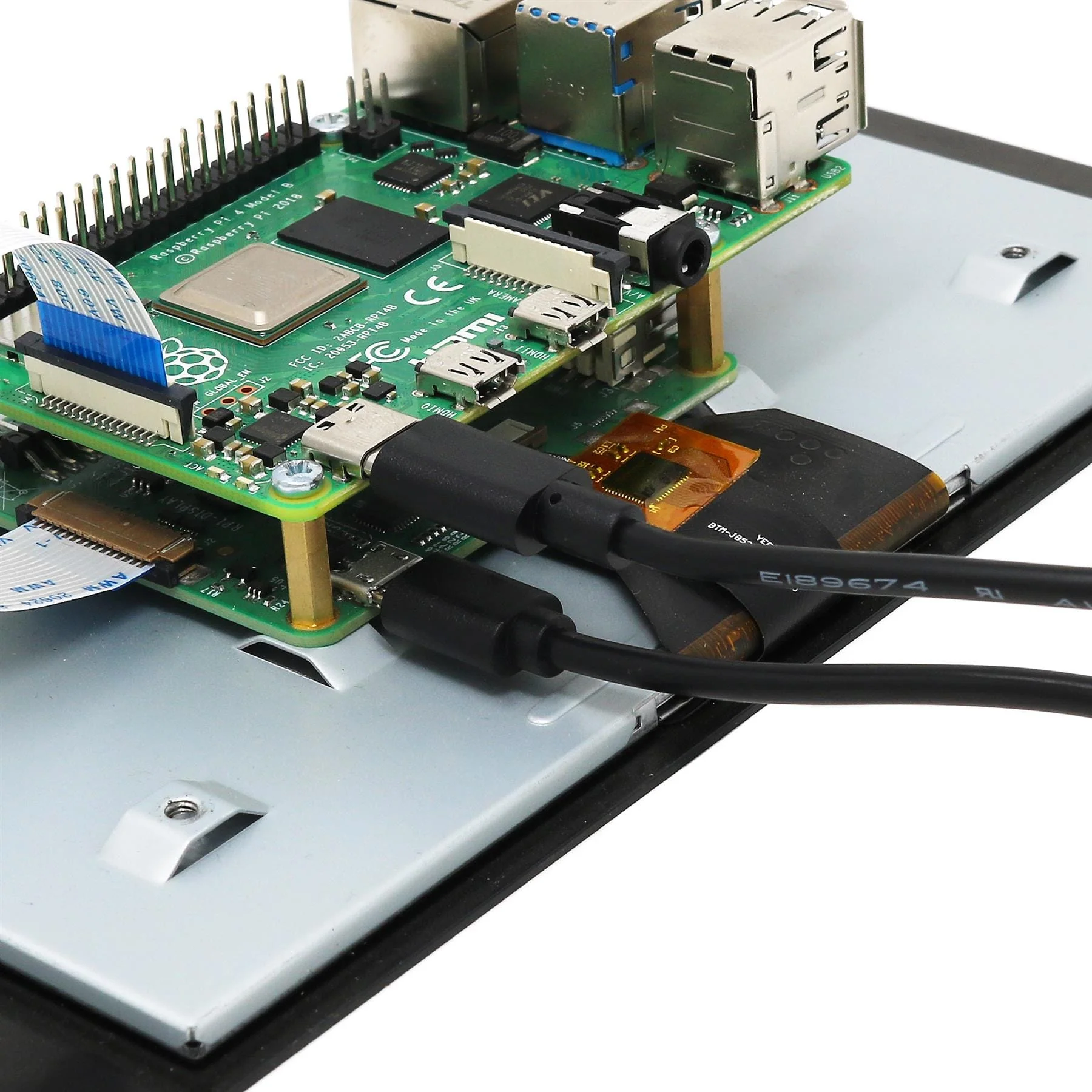 USB-C Power Splitter for Raspberry Pi Touchscreen Display - Image 2