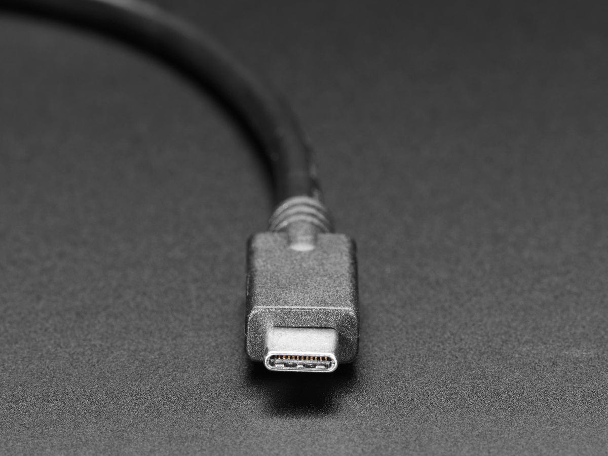 USB-C Round Panel Mount Extension Cable - 30cm - Image 3