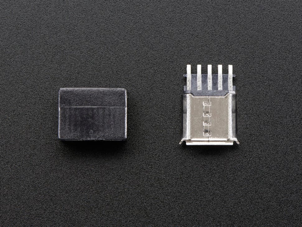 USB DIY Connector - Micro-USB Female Plug - Image 2