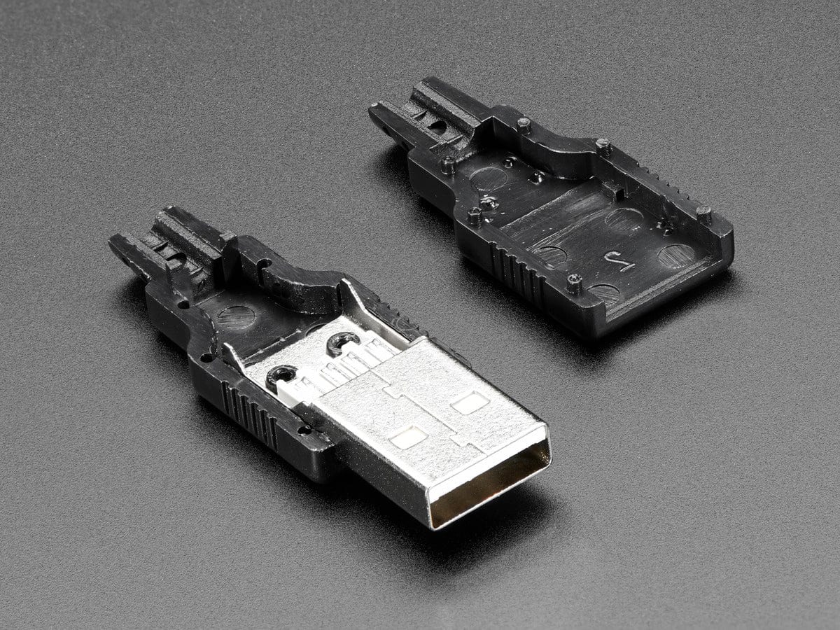 USB DIY Connector Shell - Type A Male Plug - Image 4