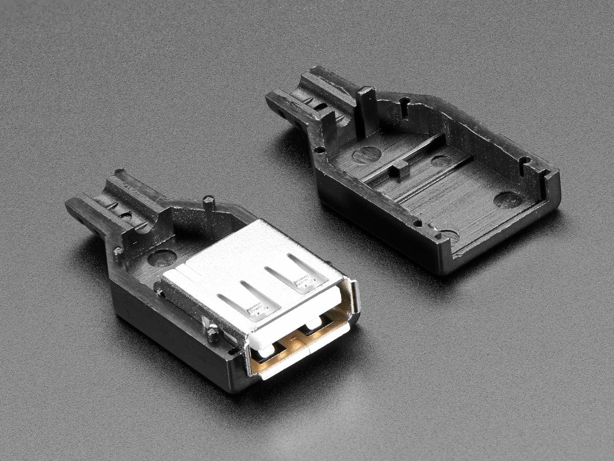 USB DIY Connector Shell - Type A Socket - Image 4