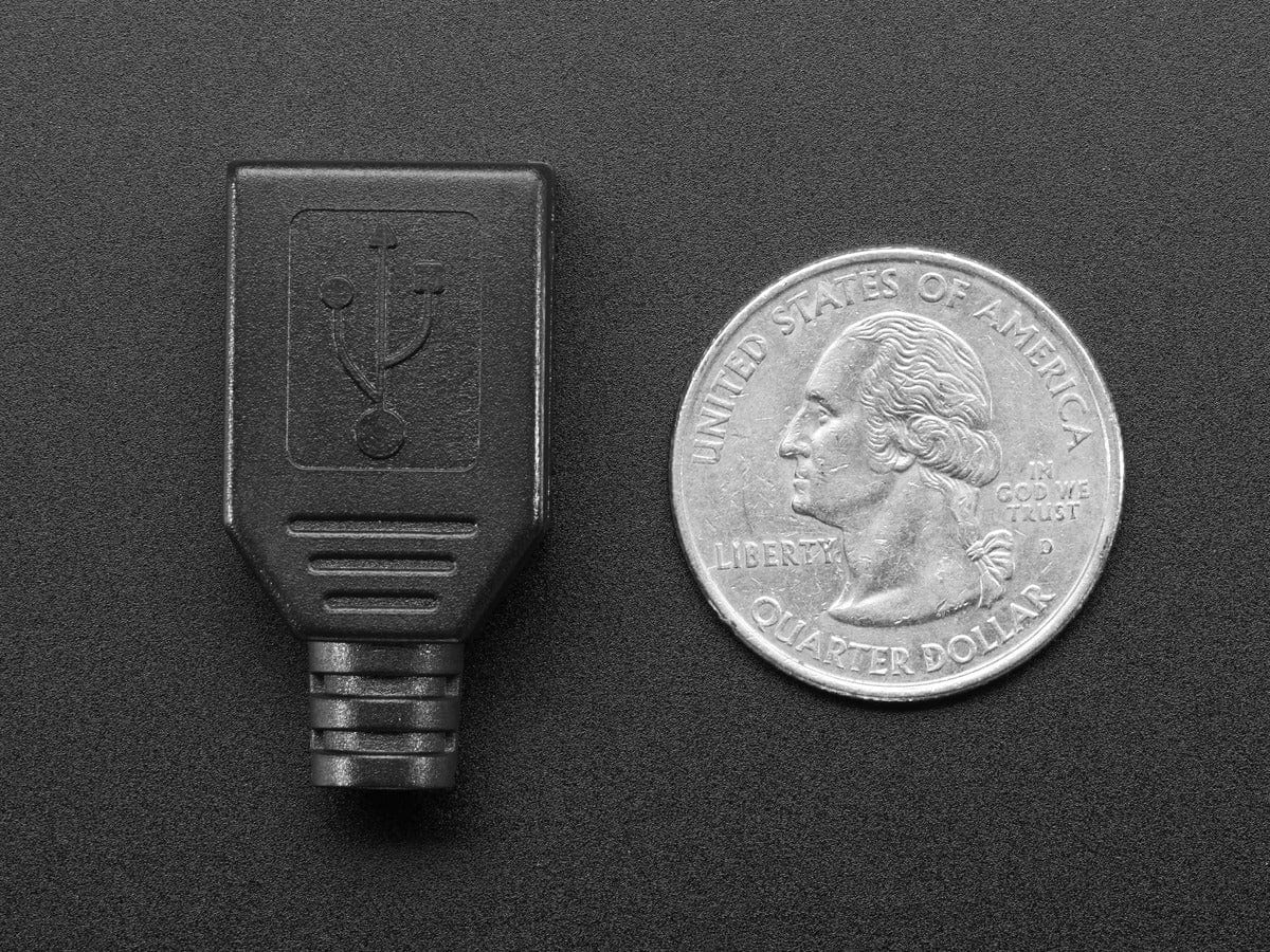 USB DIY Connector Shell - Type A Socket - Image 6
