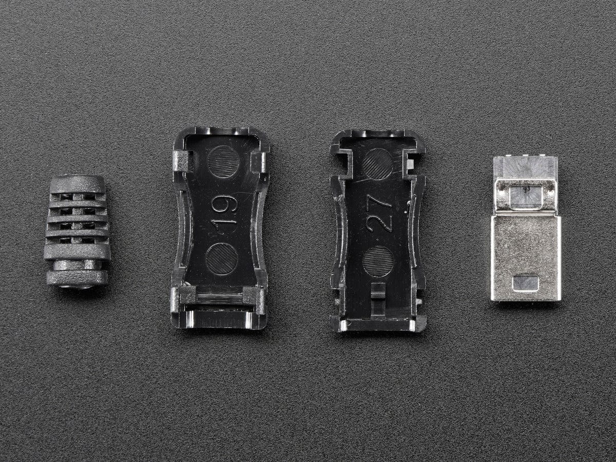 USB DIY Connector Shell - Type Mini-B Plug - Image 3