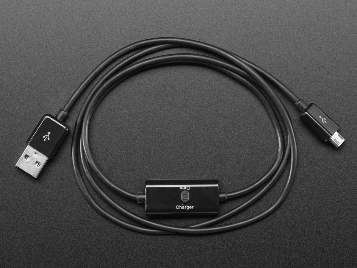 USB Micro B Cable with Data/Charge Sync Switch [Discontinued] - Image 2