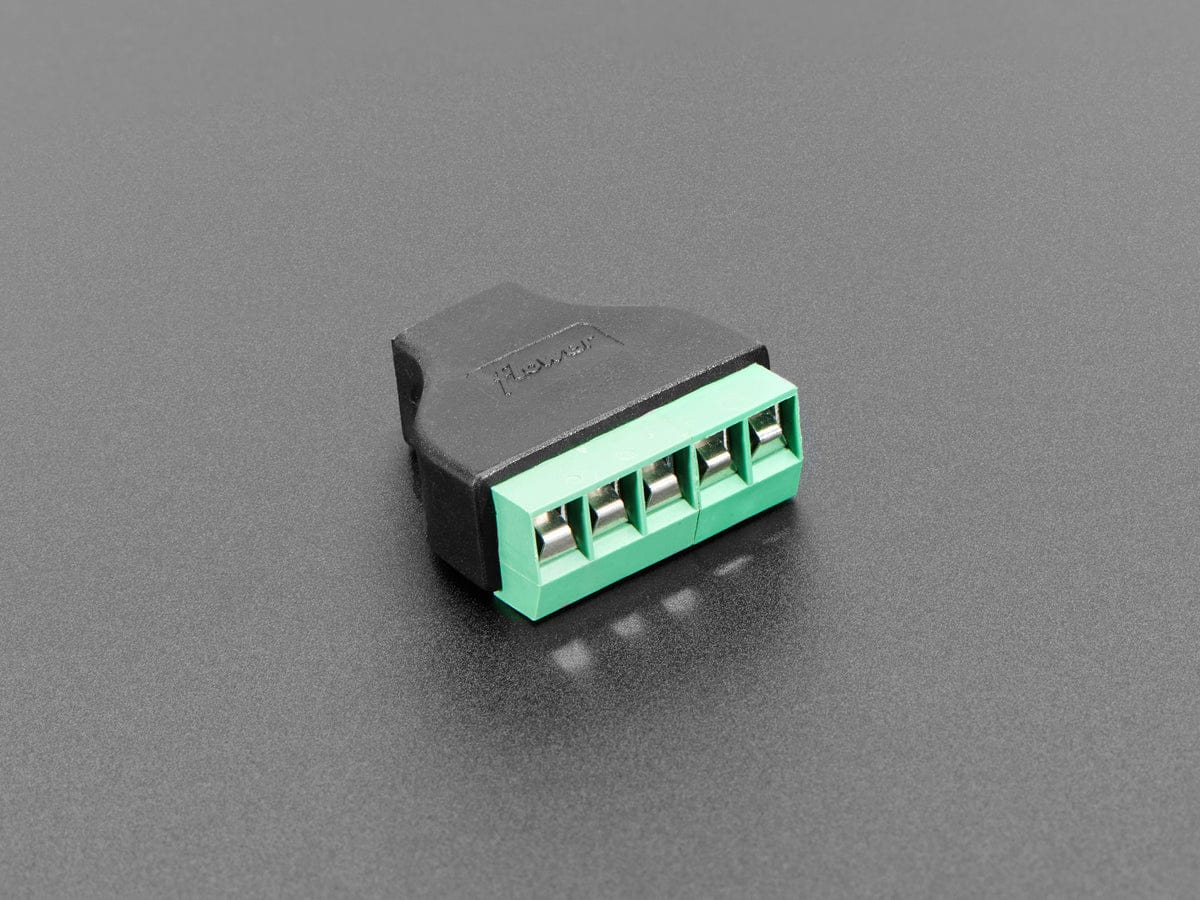 USB Mini B Female Socket to 5-pin Terminal Block - Image 2